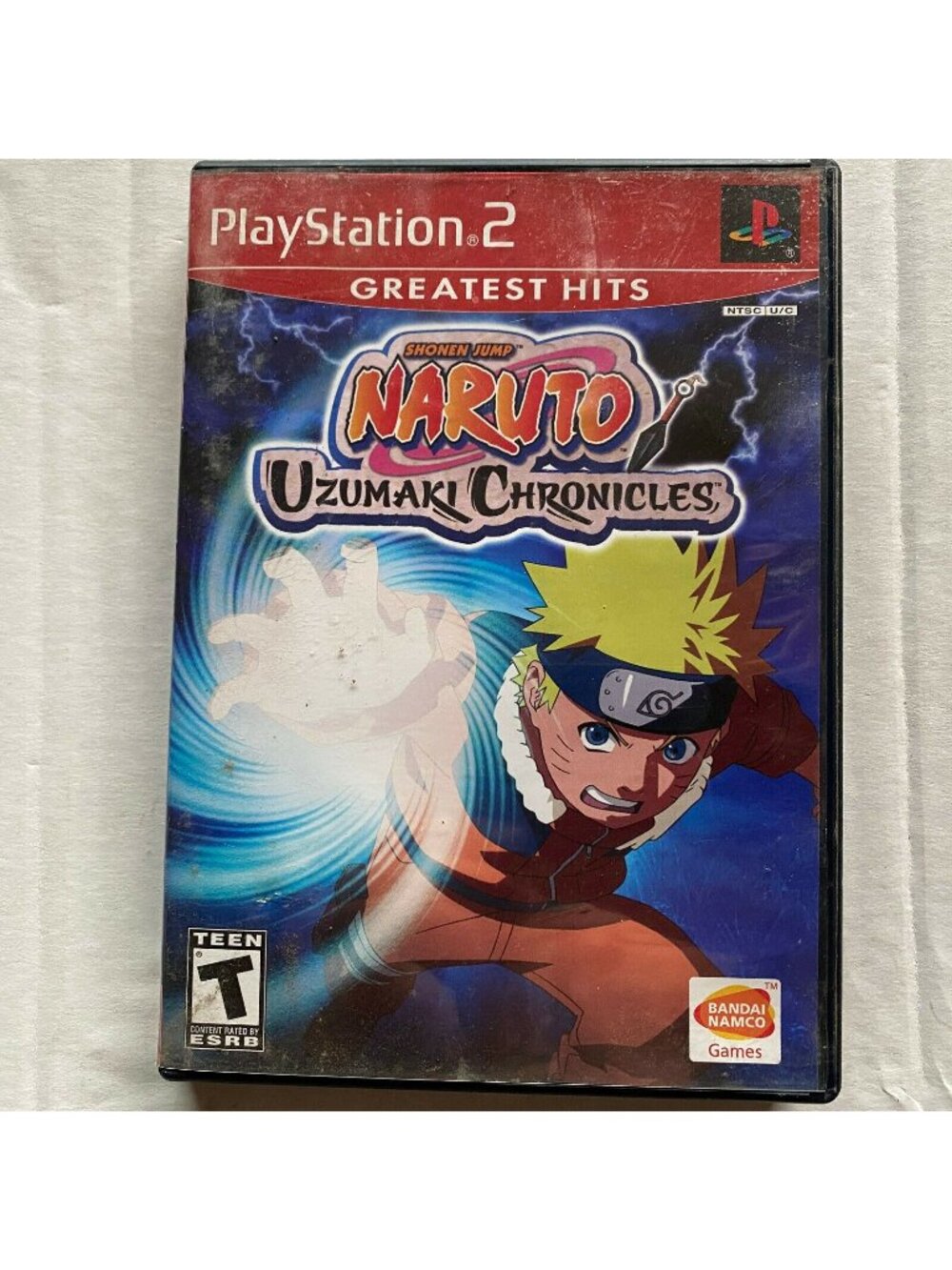 Naruto Uzumaki Chronicles Sony PlayStation 2 2006 Greatest hits PS2 Tested